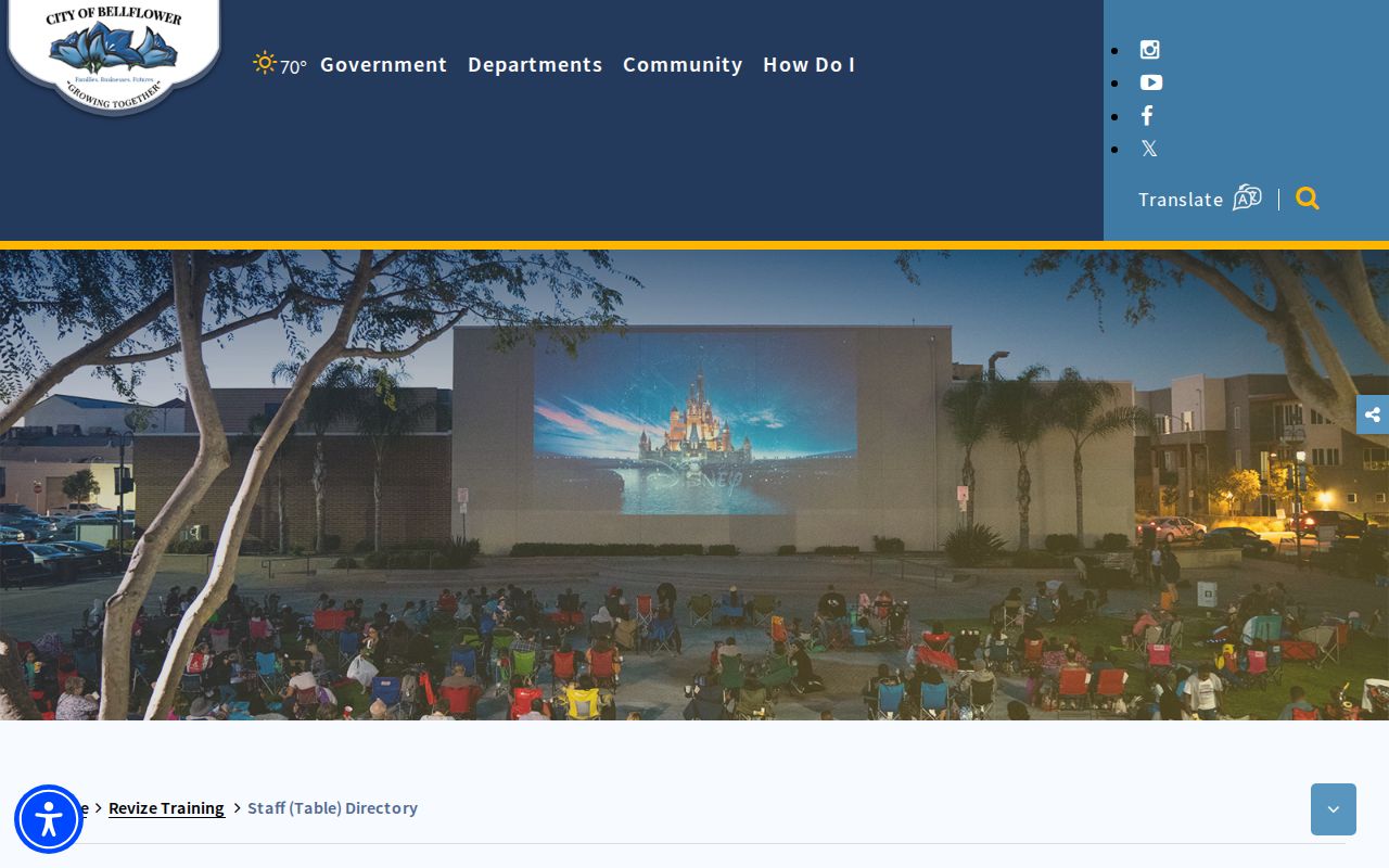 Bellflower people directories city staff directory caveat